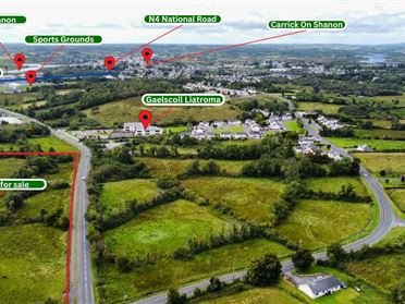 Image for Development Site 10.63 Acres, Castlecarra Road, Carrick on Shannon, Co. Leitrim