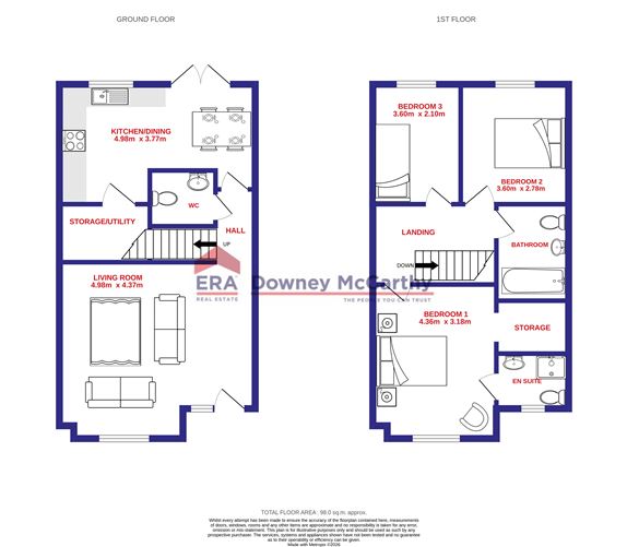 Photo 6 of 6 — 3 Bedroom End of Terrace, Belview Wood, Maryborough, Douglas, Cork