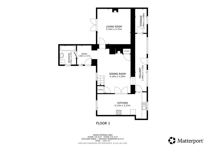Floor plan — Brocurrow, Adamstown, Co. Wexford