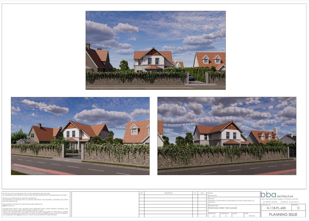 Prime Residential Site with Planning Lodged, The Burnaby, Mill Road, Greystones, Wicklow