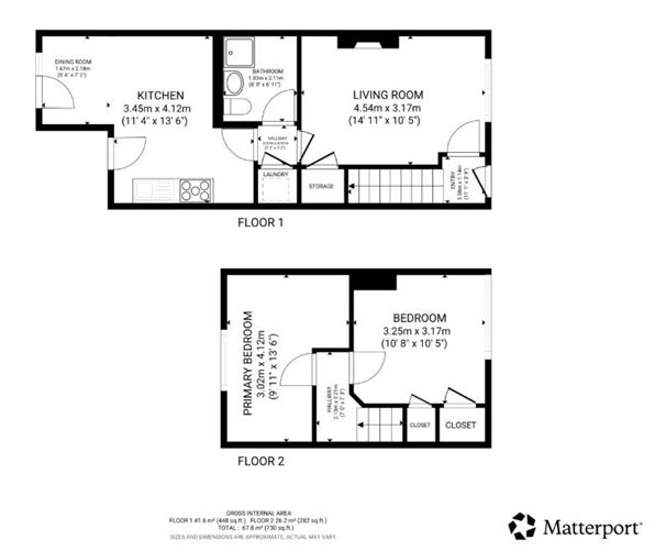 Floor plan — 137 Leighlin Road, Crumlin, Dublin 12