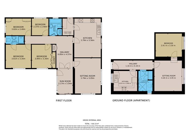 Floor plan — Clogheen, Clonakilty, Co. Cork