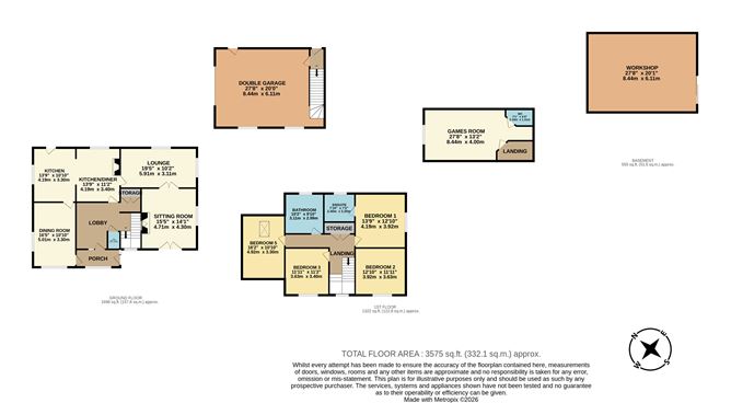 Floor plan — Urcher, Bailieborough, Cavan
