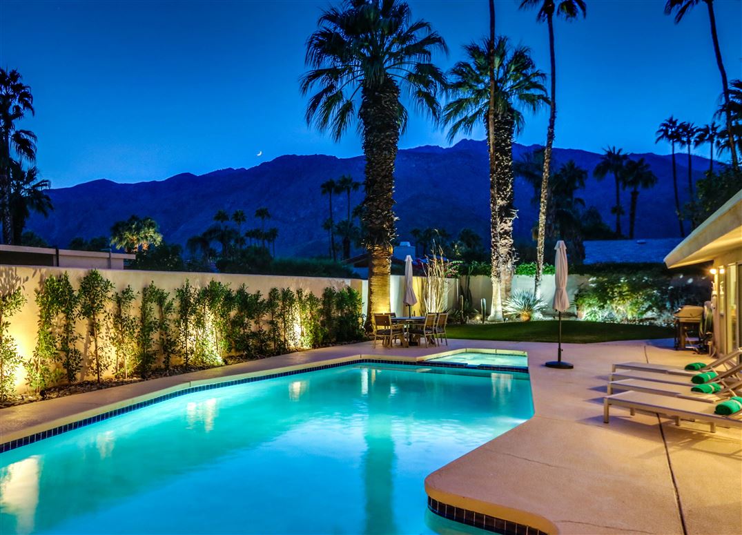 Orange Dusk,Palm Springs,California,USA