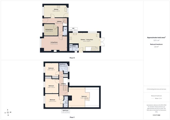 Floor plan — 25 Holywell Avenue, Swords, County Dublin