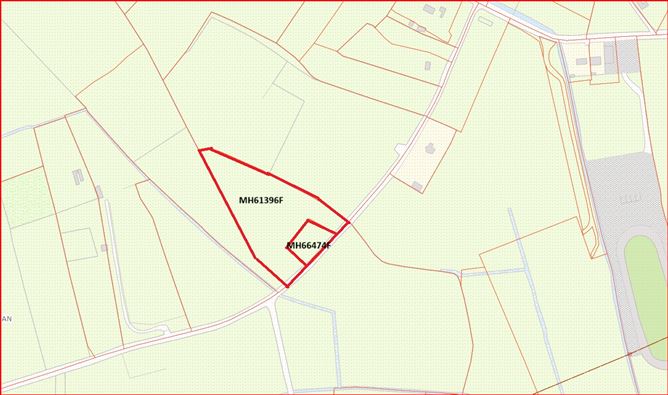 Lands At Coolronan, Ballivor, Co. Meath, Folio MH61396F &66474F
