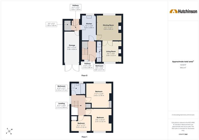 Floor plan — 3 Lismore Park, Waterford, Co. Waterford