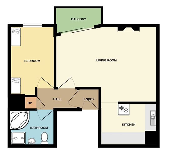 Apt 30, Belvedere Court, 33 North Great George's Street, North City Centre, Dublin 1