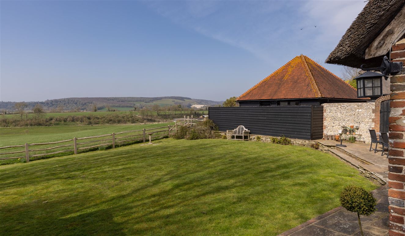 Medieval Castle Vistas,Wepham, West Sussex, United Kingdom