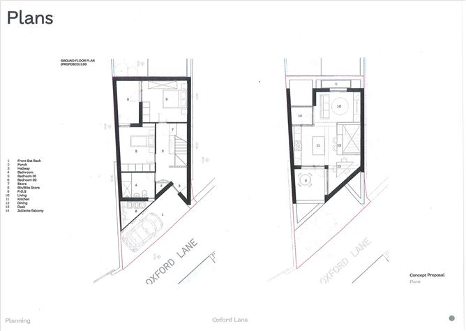 Site, 17 Oxford Lane, Ranelagh, Dublin