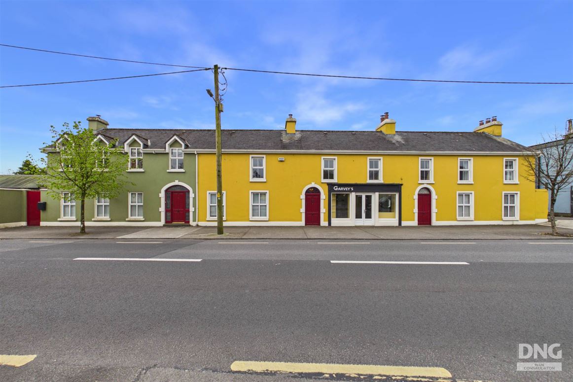 Three No. Residences & Retail Unit On C. 1.85 Acre, Creggs Road, Glenamaddy, County Galway