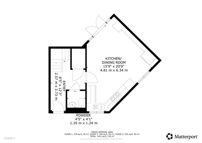Floor plan — 3 Bealing Walk, Bealing Village, Tyrrelstown, Dublin 15
