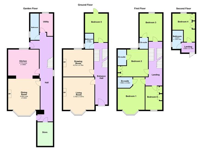 Floor plan — 1 Breffni Terrace, Sandycove, Co. Dublin