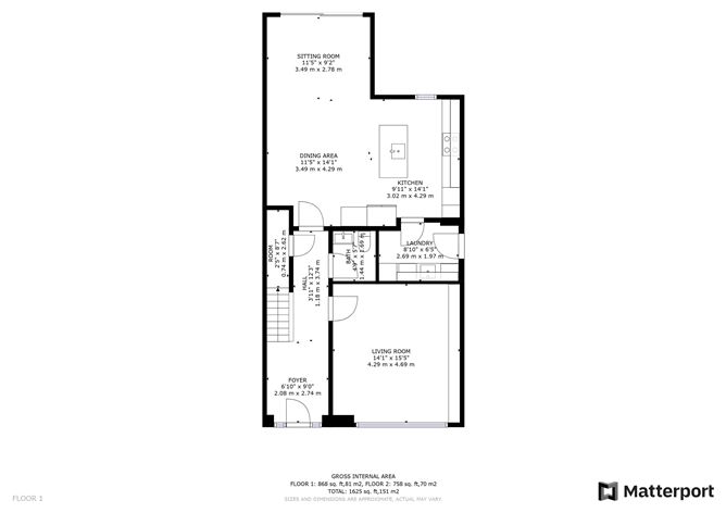 Floor plan — 19 Lios Mór, Rathbawn Road, Castlebar, Co. Mayo