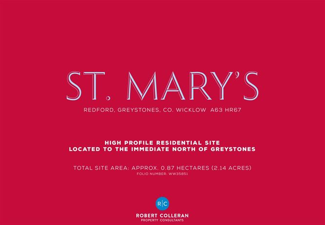 St. Mary's, Redford, Greystones, Co. Wicklow, Greystones, Wicklow