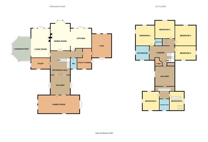 Floor plan — Swan House, Dromore Old, Kenmare, Co. Kerry
