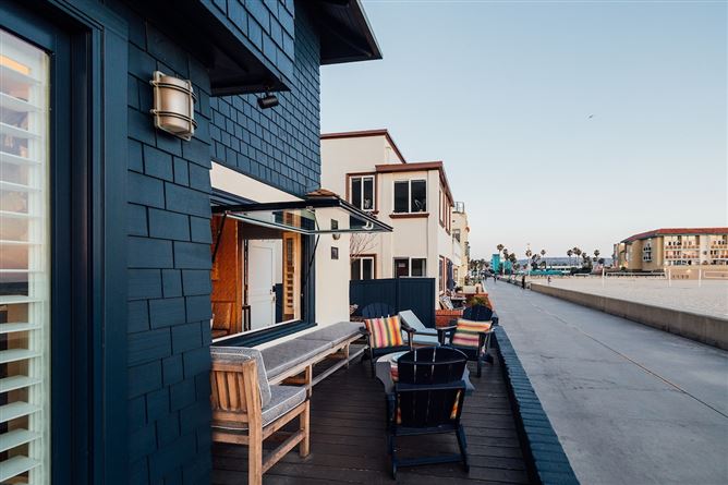 Casita on the Sand,Hermosa Beach,California,USA