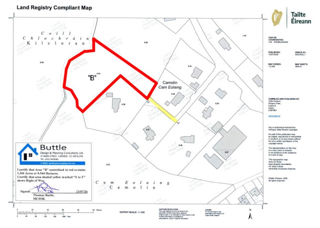 Park Road (C. 1.3 Acres), Camolin, Enniscorthy, County Wexford