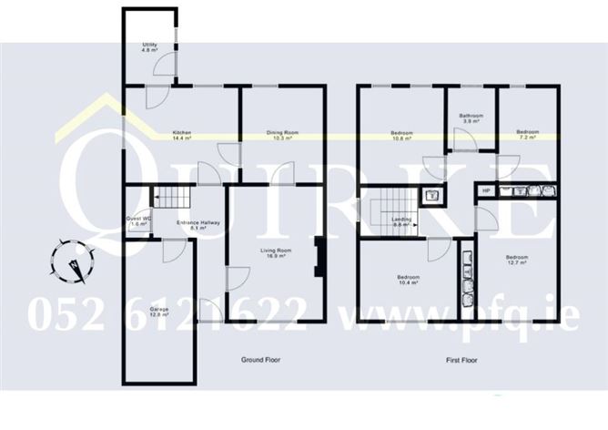 Floor plan — Lisaroon, 4 Chestnut Drive, Clonmel, County Tipperary