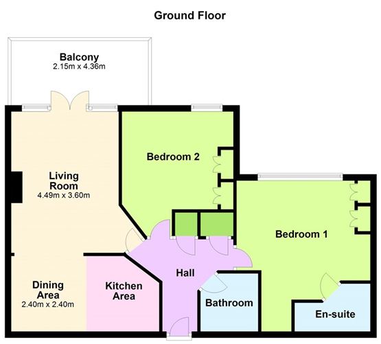 Apt. 144 Seamount, Booterstown, Co. Dublin