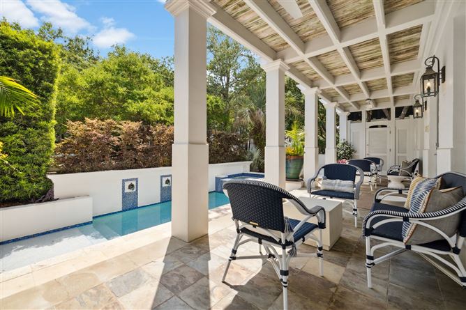 Courtyard Bloom,Alys Beach,Florida,USA