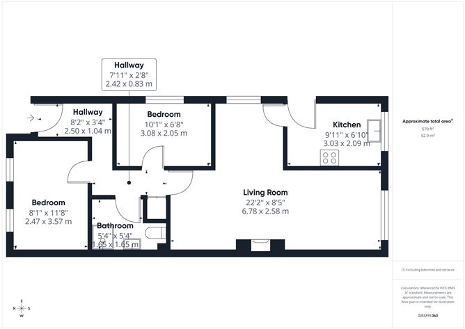Floor plan — 17 Willow Brook Park, Celbridge, Kildare