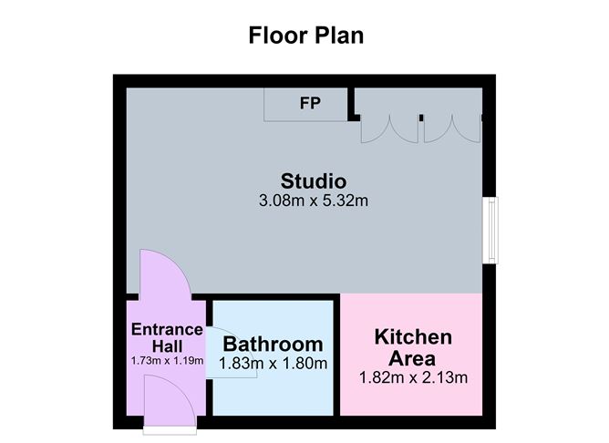 Floor plan — Flat 7, 30 Elgin Road, Ballsbridge, Dublin 4