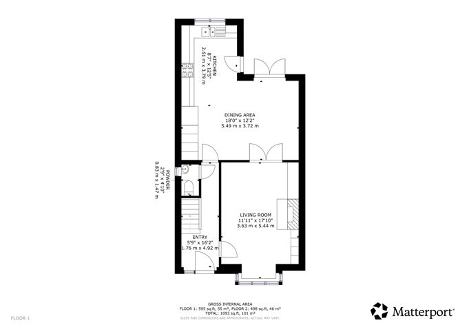 Floor plan — 42 Oak Close, Balis Down, Johnstown, Meath