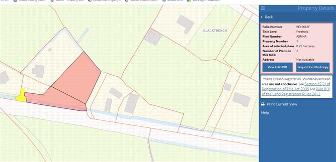 0.62 acres, Blacktrench, Naas, Co. Kildare