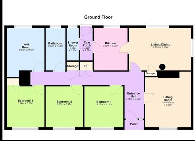 Detached Residence, Yard & C.9 Acres At, Mullagha, Slane, County Meath