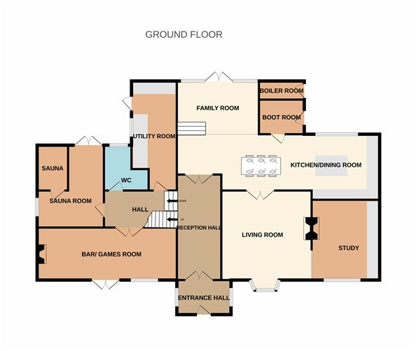 Floor plan — Tall Trees, Whitestown, Oldtown, Dublin