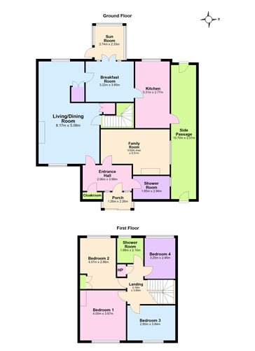 Floor plan — 23 Ramor Park, Blanchardstown, Dublin 15