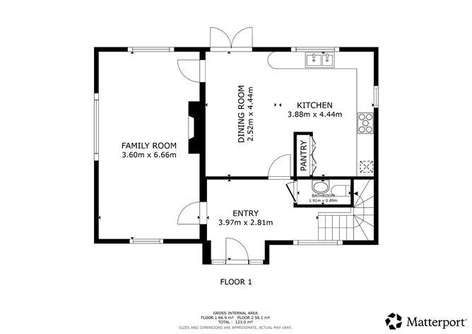 Floor plan — 10 White Gables, Rathmichael, Dublin 18