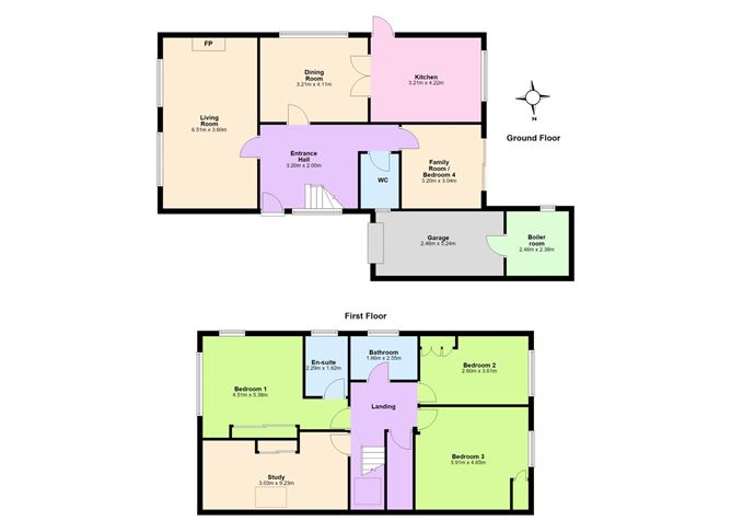 Floor plan — 67 Kerrymount Rise, Foxrock, Dublin 18, Co. Dublin