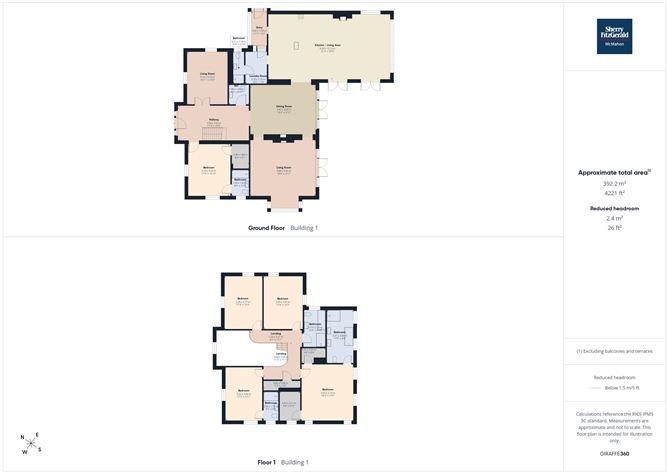 Floor plan — Lisheen House, Lisheen, Ballynacally, Ennis, Co. Clare