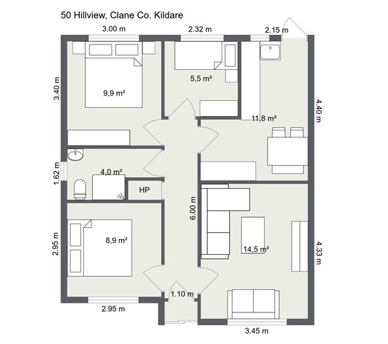 50 Hillview , Clane, Kildare