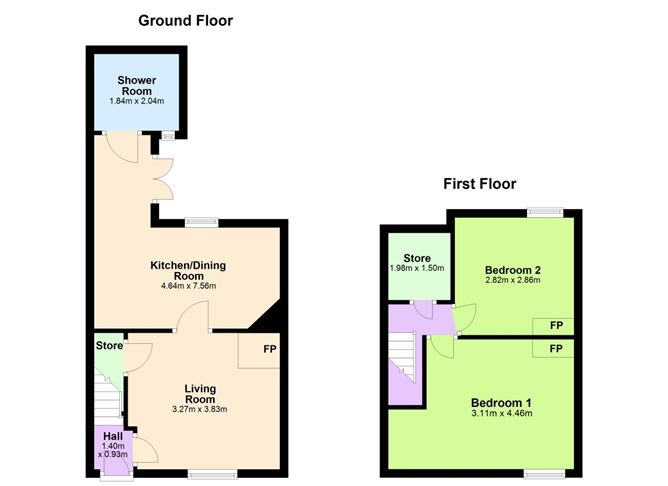Floor plan — 25 Home Villas, Donnybrook, Dublin 4