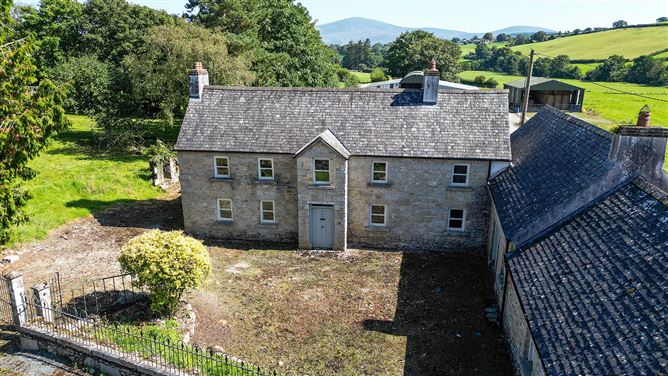 Stone Farmhouse on 1 acre, The Viaduct, Borris, Carlow