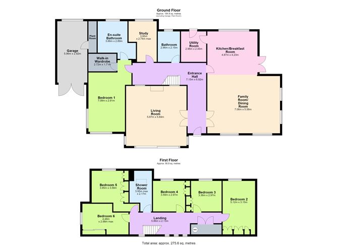 Floor plan — 8 Ballyguilemore, Wicklow Town, Co. Wicklow