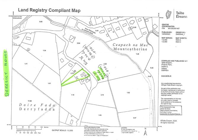 Derryfadda (Derelict residence), Clonlara, Clare