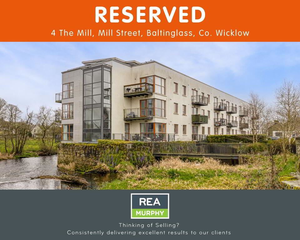 4 THE MILL APARTMENTS, Mill Street, Baltinglass, Wicklow