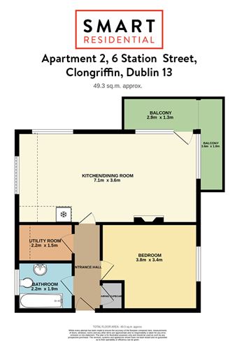 Apartment 2, 6 Station Way, Clongriffin, Dublin 13