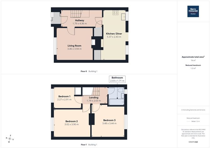 Floor plan — 13 St. Laurence's Fields, Loughrea, Co. Galway