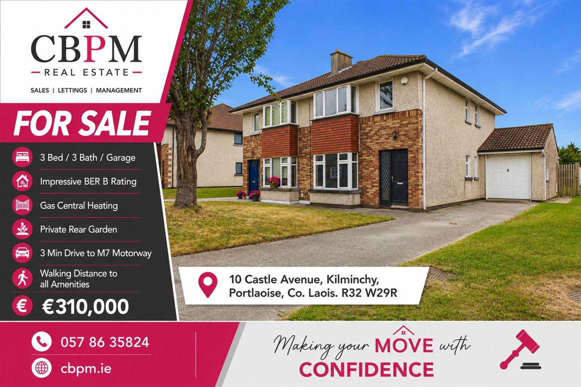 10 Castle Avenue, Kilminchy, Portlaoise, Co. Laois