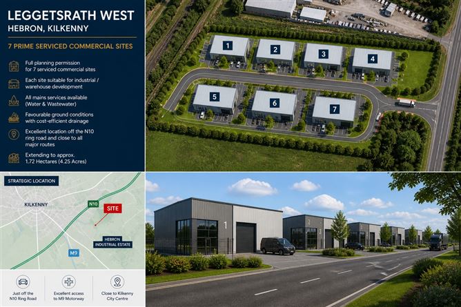 Photo 1 of 5 — 7 X Prime Serviced Commercial Sites, Leggettsrath West, Hebron Industrial Estate, Kilkenny