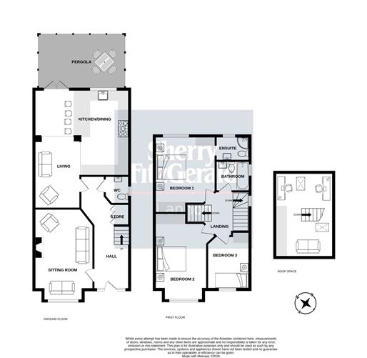 Floor plan — 9 The Laurels, Downstown Manor, Duleek, Co. Meath