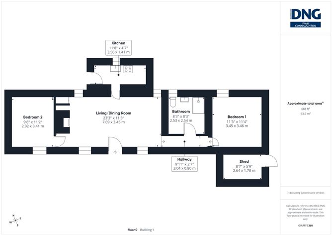 Annagh Cottage On C. 2.66 Acres, Trien, Castlerea, County Roscommon