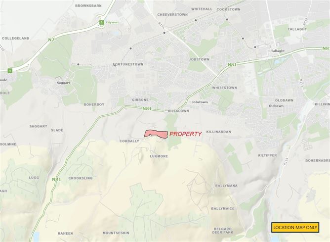 Land C. 17.2 Acres, Corbally, Saggart, Dublin