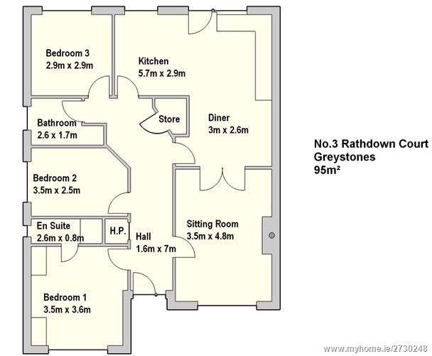 3 Rathdown Court, Greystones, Wicklow