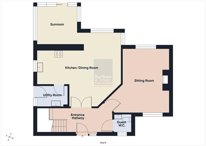 Floor plan — 9 Clearwater Cove, Rosslare Strand, Wexford